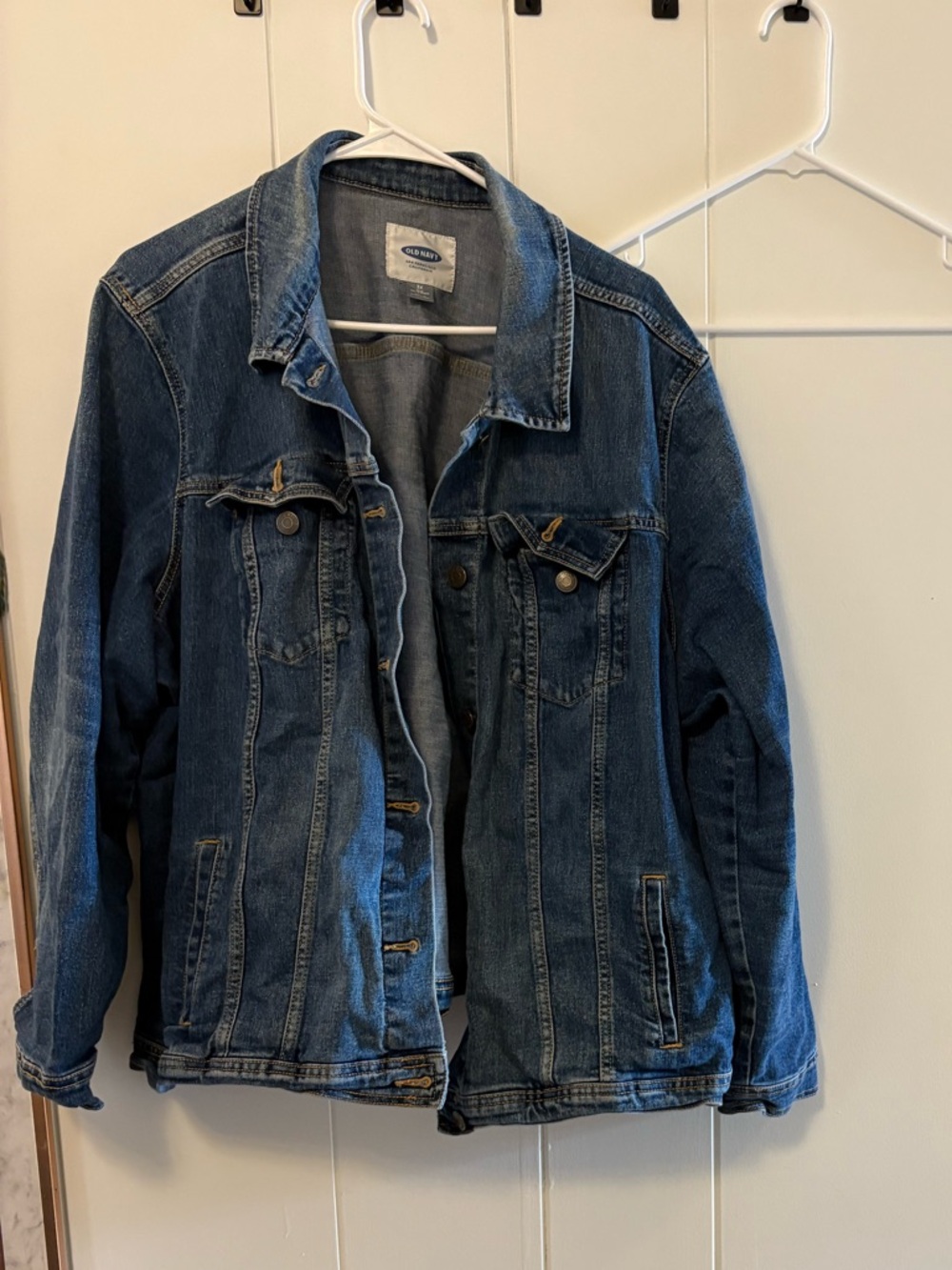 Old Navy Dark Blue Denim Jean Jacket